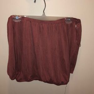 Off the shoulders shirt